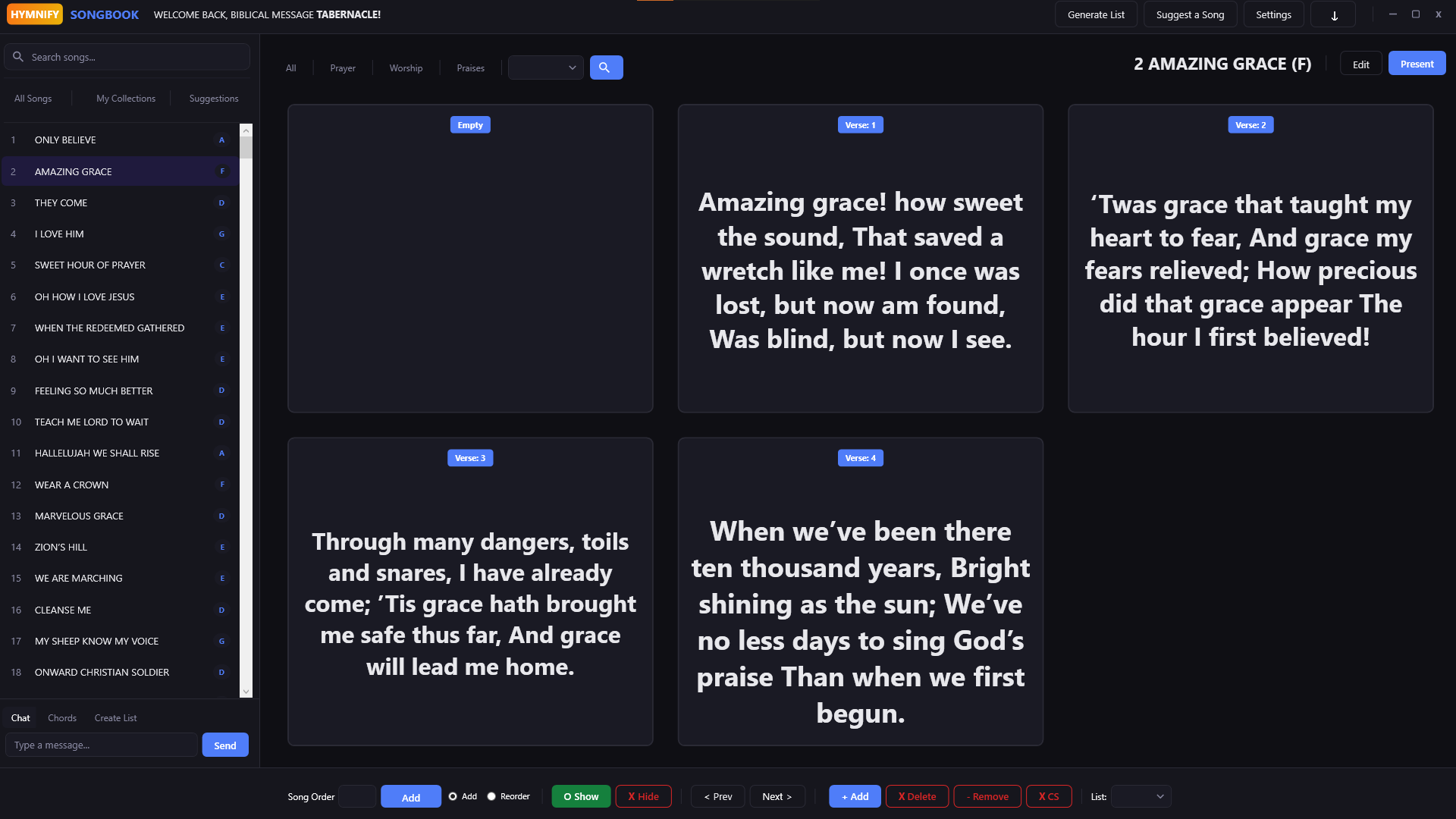 Hymnify Desktop App